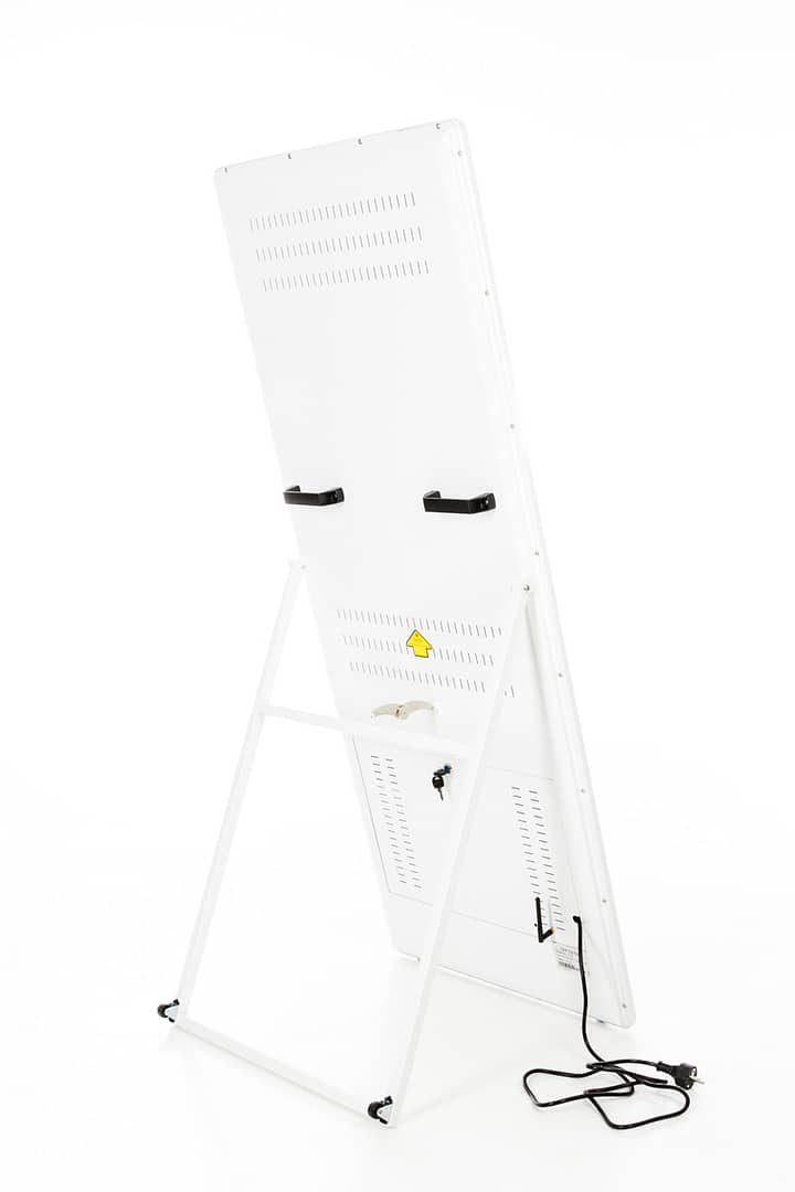 roll-up banner met video